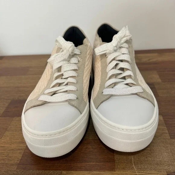 P448 Womens Thea Pachi Platform Sneaker EU 40 NWT $ 298 Lace Up Low Top - Picture 5 of 11